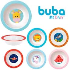 Prato Fundo Bowl Refeição Bebê Introdução Alimentar Buba