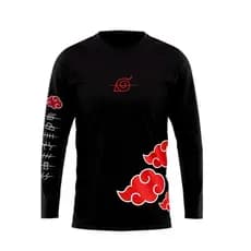 Camisa Manga Longa Naruto Akatsuki Renegados Anime