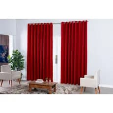 Cortina Jacquard 3,0 x 2,70 - Decoração Ideal para Sala, Quarto, Janela