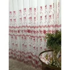 CORTINAS BORDADAS 3 M / 4 M PRA SALA QUARTO JANELA