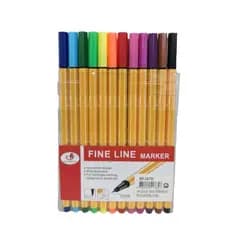 Canetas Fine Liner- Canetas Coloridas Ponta Fina - 0.4mm