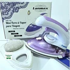Mini ferro de passar a vapor para Patchwork e Viagem -Lanmax