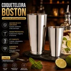 Coqueteleira boston Inox 820ml Profissional Bar Barman caipirinha Drinks Misturador Bartender