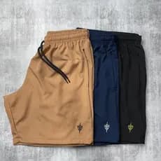 Kit 2 Short Tactel Masculino Plus Size De Praia Bermuda Mauricinho P ao G4 Esportivo Treino