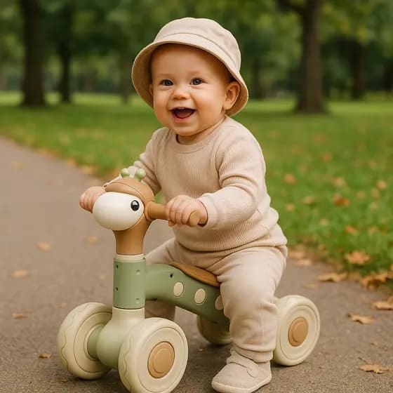 Bicicleta Bike Infantil Sem Pedal Balance Cordeirinho – A partir de 12 Meses