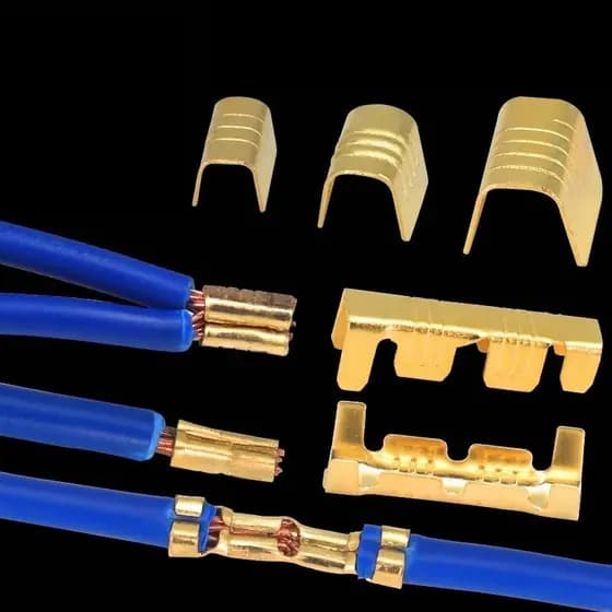 Conectores De Fio De Crimpagem De Emenda , Braçadeiras Média De Terminal De Prensa Fria De Cobre Para Juntas Elétricas S