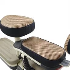 Tapete De Vime Antiderrapante Fresco De Verão Para Bicicletas Elétricas , Almofada De Assento Respirável , Ajuste Univer