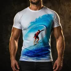 Camisa Camiseta Surf Surfista Praia Ondas Prancha Sol1