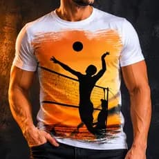 Camiseta Esporte Voleibol Volei Quadra Praia - Dicelli