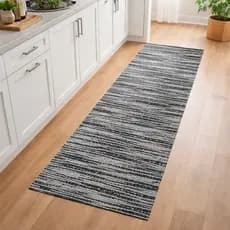 Tapete Passadeira 60cm x 3,00m Antiderrapante Cozinha Quarto Corredor Mesclado Tecido Jacquard