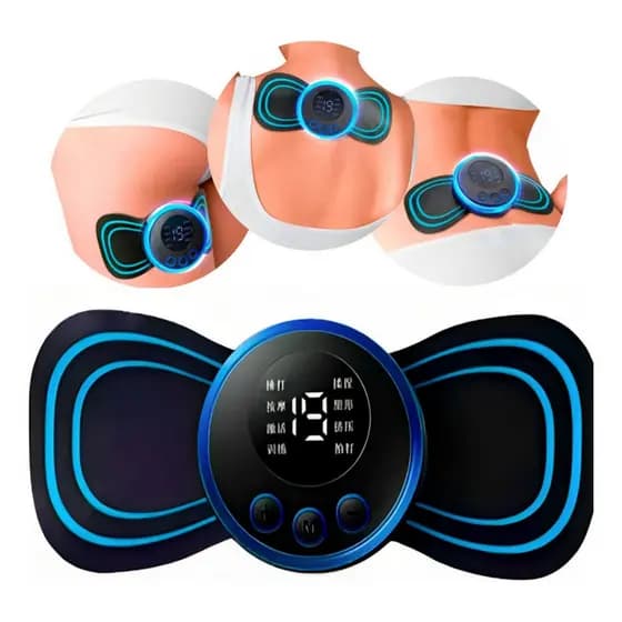 Mini Massageador Elétrico Portátil Corporal Alivia As Dores