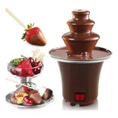 Maquina De Chocolate Torre Cascata Para Buffet Sobremesa