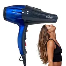 Secador 6000w Íons Negativos Cabelos Longos Enrolados Pesado