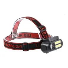 Lanterna Cabeça Recarregavel Profissional Led Testa Capacete