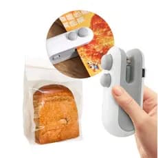 Seladora Portátil Recarregável Para Plásticos E Alimentos