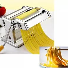Máquina De Macarrão Cilindro Aço Inox Massa Caseira Talharim