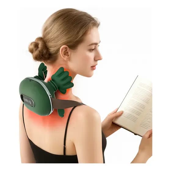 Aparelho Massageador Em Formato De Mão Com Dedos Relaxante