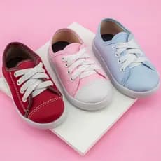 Tênis Infantil Menina Star Cadarço Delicado Confortável Macio Estilo Moda 20 ao 32 Promoção