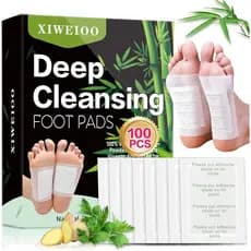 [Entrega 24 horas]Pensos para os pés com óleo de gengibre e carvão de bambu​ - Promovem o sono e relaxam os músculos.