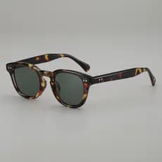 Moda leopardo impressão quadro único quadrado Anti-ultravioleta óculos de sol Retro senhoras 2025 preto cinza condução f