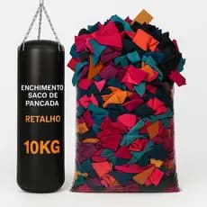 Enchimento Retalho de Tecido Para Saco de Pancadas Estofamento Almofadas Sofá Poltronas