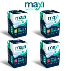 Kit 5-15 Pcts Fraldas Geriátricas Maxi Confort REGULAR Sem Barreiras Direto Da Fábrica