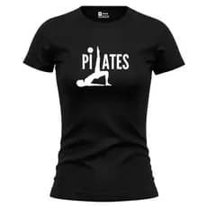 Camisetas PILATES Dry Fit Baby Look Feminina Academia T-Shirt Crossfit Treino