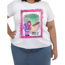 Camiseta Vergonha, camiseta feminina, camiseta plus size, camiseta personalizada, blusa feminina, camiseta divertidament