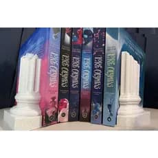 Aparador de Livros Coluna Grega - Porta Livro