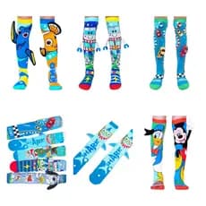 Kit 2 pares Alta Qualidade Crianças Dos Desenhos Animados Meias Padrão Tridimensional