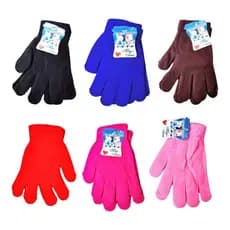 Kit 3 Luvas  Infantil Luva De Frio Infantil Inverno Menino Menina
