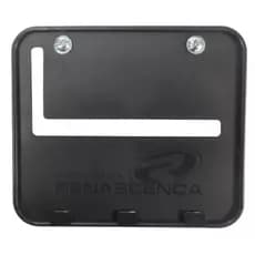 Porta Placa Moto Moldura - Modelo Mercosul 20x17cm