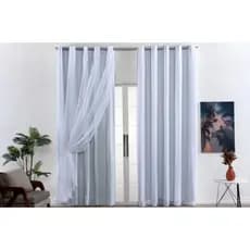 CORTINA BLACKOUT PVC BLECAUTE PARA SALA OU QUARTO COM FORRO VOAL 3,00x2,60MTs