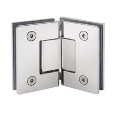 Dobradiça Inox Gv48 Vidro/vidro Porta Box De Vidro Polido
