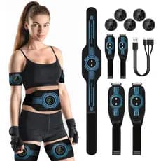 Cinto De Tonificação Abdominal Portátil Estimulador Muscular EMS Equipamento De Fitness Doméstico
