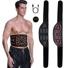 120cm Tonificação Abdominal Inteligente Cinto EMS Estimulador Muscular Toner Home Aptidão Equipamento