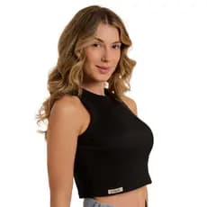 Regatinha feminina canelada blusa blogueirinha regata feminina blusa sem manga regata canelada