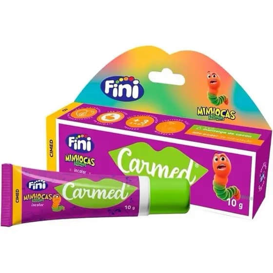 Carmed Hidratante Labial Fini Minhoca 10g