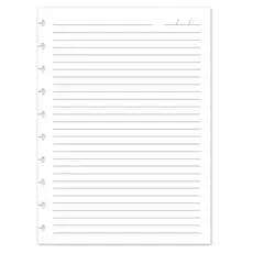 Refil de Folhas p/ Caderno Disco Pautado A4 70g 80fls Yin's Paper