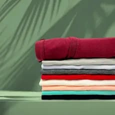 Kit 20 Camiseta Básica Algodão Camiseta Masculina Manga Curta 100% Algodão Camisa Masculina Básica