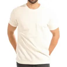 Camiseta Básica Masculina Camiseta Lisa 100% Algodão Premium