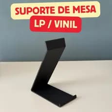 Suporte de Mesa para Discos de Vinil LP Vinyl – Expositor para Colecionadores e Amantes da Música