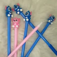 KIT 3 CANETAS EM GEL PONTA FINA STITCH