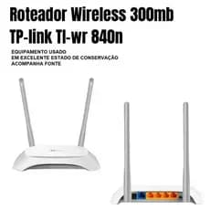 Roteador Wireless 300mb Tp-link Tl-wr840n Lote 10 Unidades (Usado)