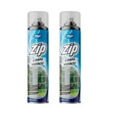 Kit 2 Zip Limpa Vidros Profissional – Limpeza Eficiente, Brilho sem Manchas, Alta Performance