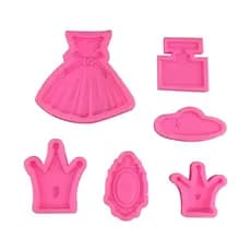 Saco Perfume Chapéu Saia Coroa Molde De Silicone Decoração Do Bolo Fondant Chocolate Aromaterapia Gesso DIY Cozimento *-