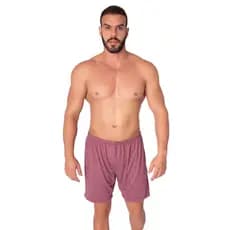 Promoção Samba Canção WLS Modas Masculina Malha  Short Para Dormir Cueca  Pijama Conforto Lisa
