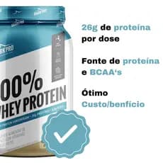 Whey Protein concentrado 100% Shark Pro 900g sabores