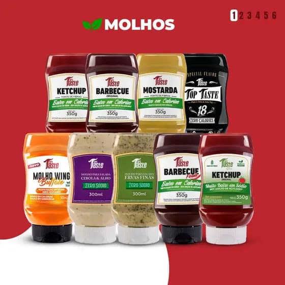 Mrs Taste Molhos e Cremes Fitness Diet Zero