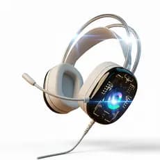 Headset Onistek Estilo Gamer RGB Microfone com Boa Captação Som de Alta Qualidade e Conexão P2